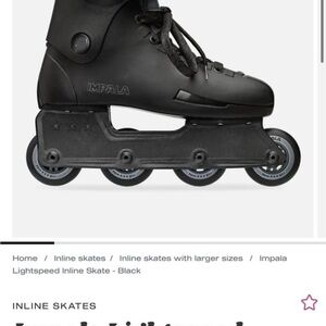 Impala Black Inline Skates